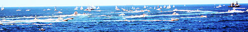 Start of the Sydney to Hobart yacht race