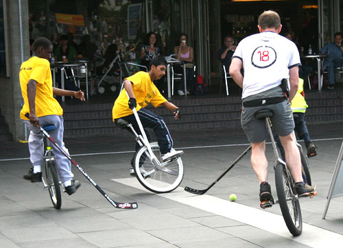 unicycle hockey